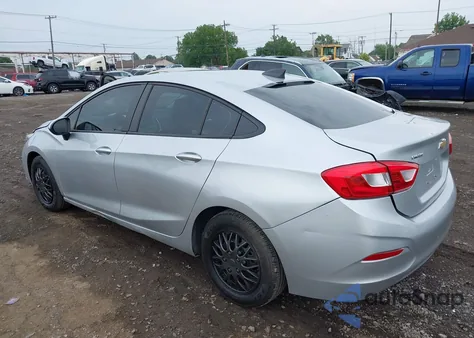 2017 Chevrolet Cruze Ls Auto из США, поврежденный, VIN 1G1BC5SM1H7278088
